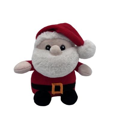 China Cute Soft Plush Custom Sound Doll Gnomes Christmas Santa Claus Plush Ornament for sale