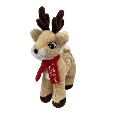 China Custom Cute Soft Plush Toy Kids Gift Toy Christmas Plush Reindeer for sale