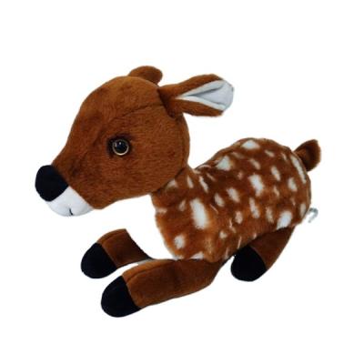 China Customized Size Plush Bargain Price New Brown Stuffed Reindeer Deer Plush Toy for sale