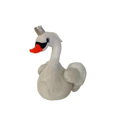 China Factory Sale Various White Cute Swan 22cm Stuffed Animal Plush Toys for sale