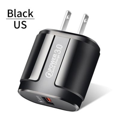 China Mobile Phone Charging Adapter EU USA Plug USB Fast Charger For iPhone Travel Phone Wall Charger For Huawei for sale