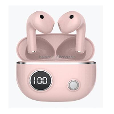 China 2021 new design fashion In-ear tws earphone multicolor wireless headphones with charging case for sale