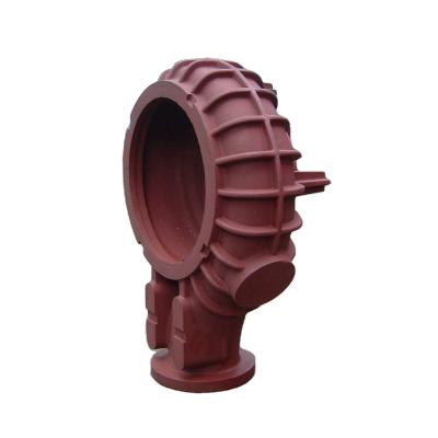 China Industry Sharpen Sand Casting Gray Iron Casting Resin Sand Pump Housing Technology Customized Housing Shell for sale