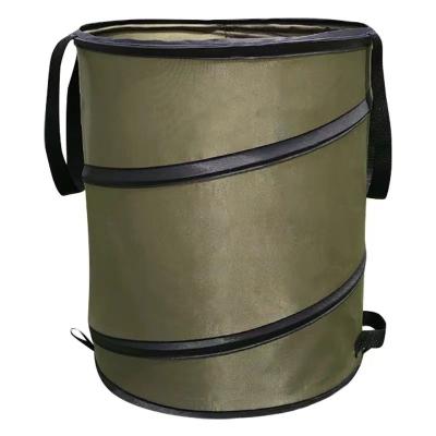 China New Sale Folding Camping Garbage Bag Stored Outdoor Trash Bin Storage for sale