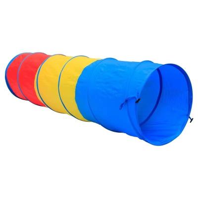 China Easy Foldable Kids Play Tent Set Outdoor Playground House With Tunnel Ball Pit Big Pop Up Kids Play Tunnel for sale