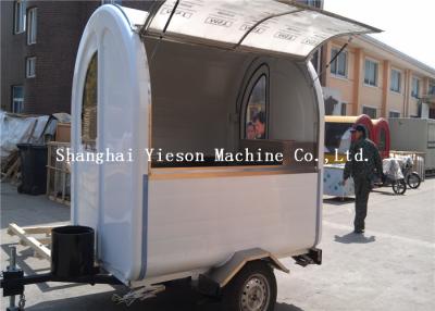 China Mini Steel Food Truck Trailers , Mobile Truck Trailer for Ice Porrige for sale