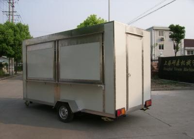 China Outdoor Mobile Fast Food  Trailers 4 Meters With CE Certificate for sale