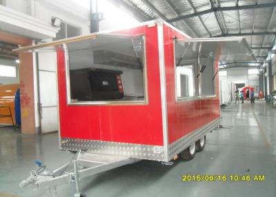 China Pizza Oven Cart Food Concessions Trailers With Commercial Gas Pizza Oven for sale