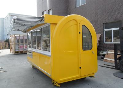 China Mobile Food Kiosk Outdoor Food Cart  , Fast Food Cart  Mobile Kiosk For Fruit for sale