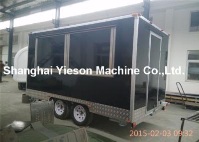 China CE Approved Mobile Catering Trailers Fast Food Restaurant For Hot Dog for sale