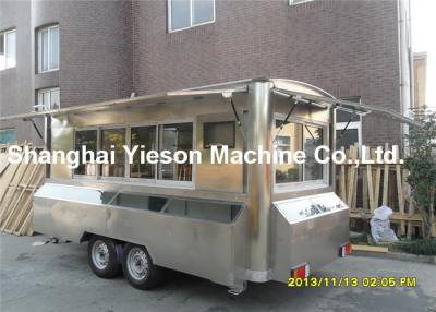 China Camping Kitchen Mobile Cooking Trailers Strong Stainlee Steel for sale