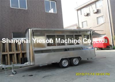 China CE Iso9001 Food Mobile Catering Trailers Six Burners Gas Cooker for sale