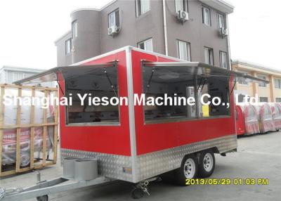 China Professional Mobile Food Trailers Commercial Large Street Food Vehicles for sale