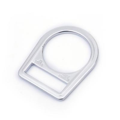 China High Strength Steel Metal D Ring Buckle For Safety Belt Accessories for sale