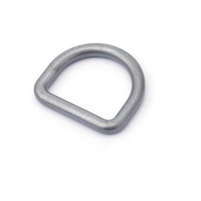 China High Quality Steel Adjustable Semi-Moon Steel D Ring Buckles for Backpacks or Suitcases for sale