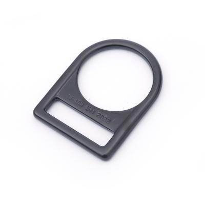 China Factory Made Safety Steel Large Zinc Slotted Single D Clips Single D Clip For Safety Harness for sale