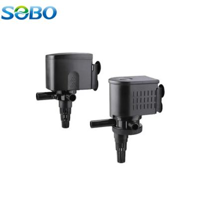 China SOBO Aquarium Power Head Pump Circulating Water Pump 3 in 1 Filter Pump for 10-40 Gallon Aquariums with Aerating Features WP-880 for sale