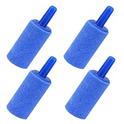 China Blue SHEEP Aquarium Air Stone Cylinder Bubble Diffuser Release Tool for Small Stocked Aquariums and Hydroponics for sale