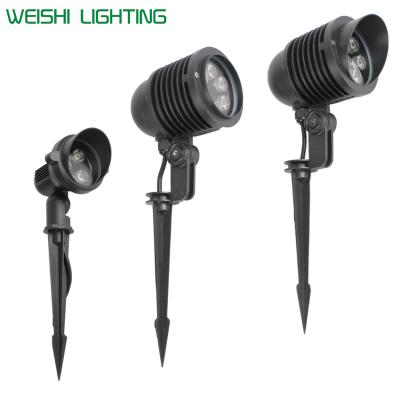 China AC85-265V 3w 6w IP65 Waterproof Outdoor Led Garden Garden Spike Light for sale