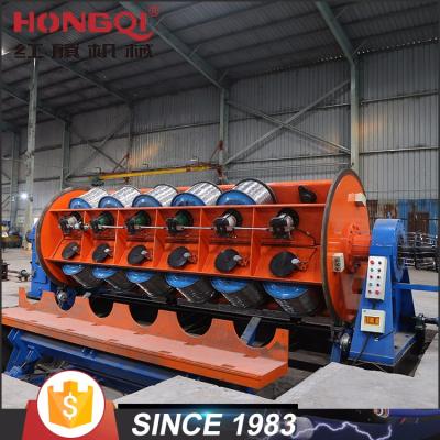 China 630/12+18+24 Rigid Frame Strander Stranding / Stranding Machine With Floor Batch Loading for sale