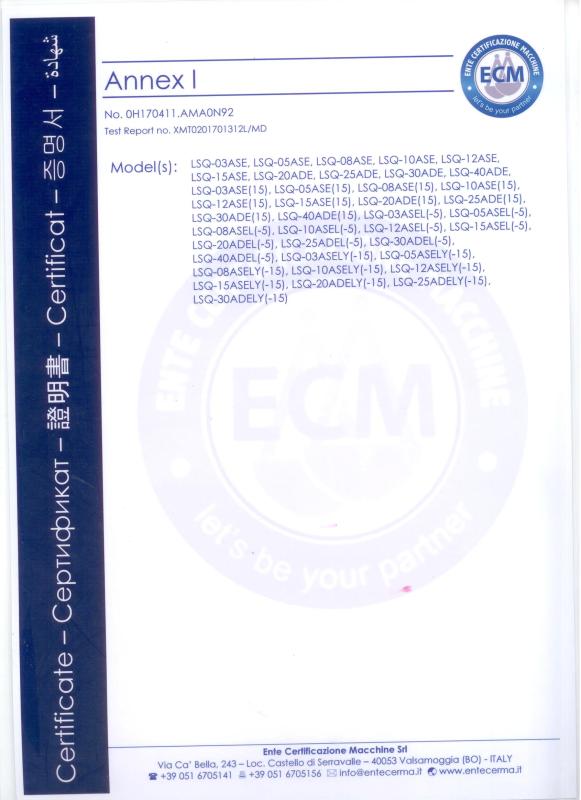 CE - Anhui Meluck Refrigeration Air-Condition Equipment Co., Ltd.