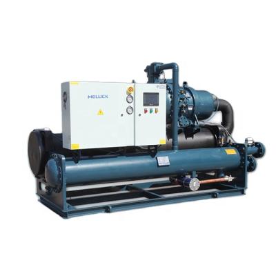 China Factory High Efficient Cooled Screw Water Cooling Chiller For Compressor for sale