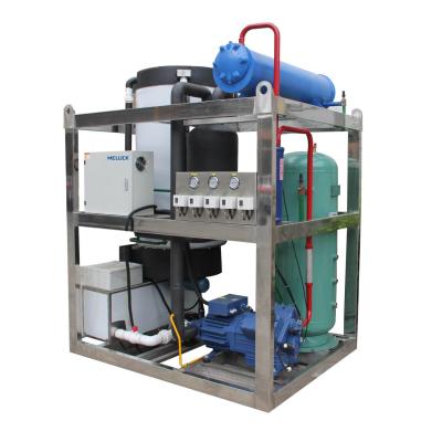 China Hotels corrosion resistance 2/3/5/10/20/30/40/60t tube ice machine water cooling ice machine for sale for sale