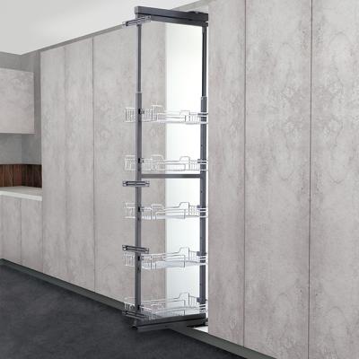 China Modern High End Kitchen Pull Out Galley Organizer Unit In Cabinet for sale