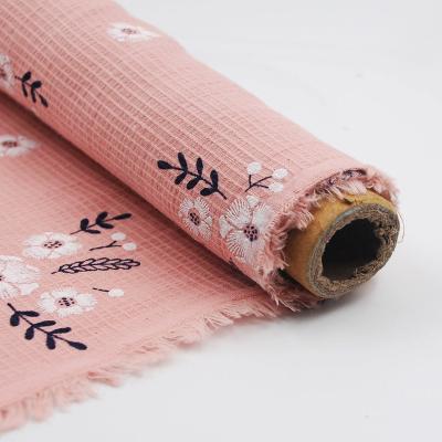 China Wholesale Chinese Factory Floral Stripe Digitally Customized Organic Printed Cotton Fabric Shrink-Resistant for sale