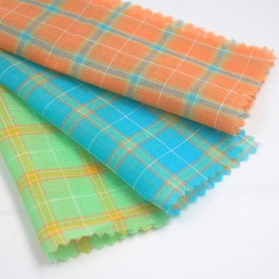 China Wholesale Large 100% Cotton Checks Blanket Dyed Shrink-Resistant Suiting School Uniform Check Fabric for sale