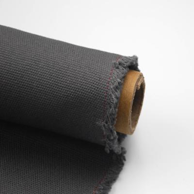 China Shrink-resistant high quality plain dyed heavyweight color 100% pure cotton canvas fabric for bags for sale