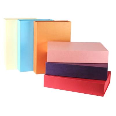 China Wholesale Recyclable Black Red Pink Luxury Paper Box Gift Box Packaging Box With Magnet Custom OEM for sale