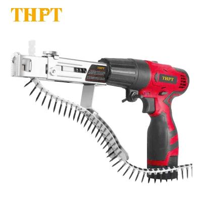 China New Easy Operation THPT OEM 20V Cordless Chain Screw Thrower High-Efficient Electric Nail Gun For Wood/Wall In Door for sale