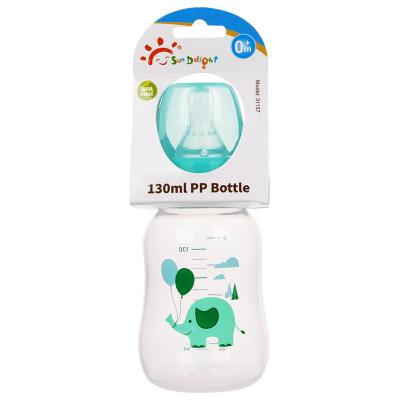 China Grüne Standard-pp. Baby-Saugflasche 5oz 130ml zu verkaufen