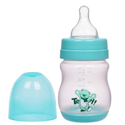 China Polypropylen-breite Hals-Bogen-Baby-Nippel-Flasche 6oz 160ml pp. zu verkaufen