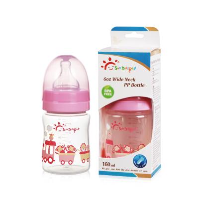 China 160ml pp-Baby het Voeden Fles Te koop