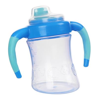 Cina prova blu di goccia 190ml 6 mesi tazza di Sippy di 7 bambini dell'oncia in vendita