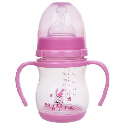 China BPA Baby-Saugflasche des FREIER breiter Hals-doppelte Griff-pp. 6oz zu verkaufen