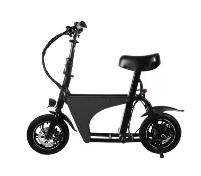 China Unisex Wide Tire 12X3.0 Aluminum Alloy Foldable Electric Scooter City Cocos With Saddle Electric Scooter for sale