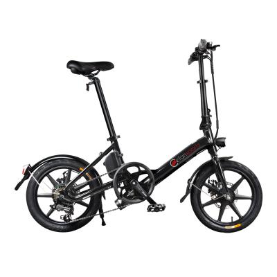 China 2022 Super Rest 36v 250w Battery Powered Electric Bicycle Ebike Foldable Electric Bike 16inch WHEEL for sale