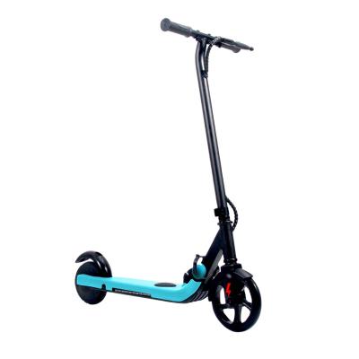 China Foldable Kick E Scooter For Age 5-12 7inch Front With Motor 6inch Rear Colorful Design Light Weight Ready And Go for sale