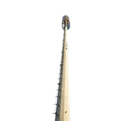 China Steel Monopole Antenna Wifi Tower Used For Communication Decorative Tower for sale