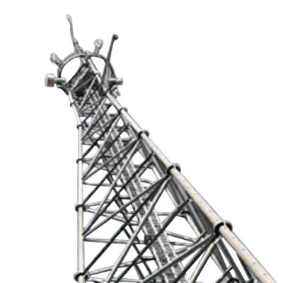 China Aluminum Telescopic Communication Tower Antenna Mast Quadruped Self-Supporting Communication Tower for sale