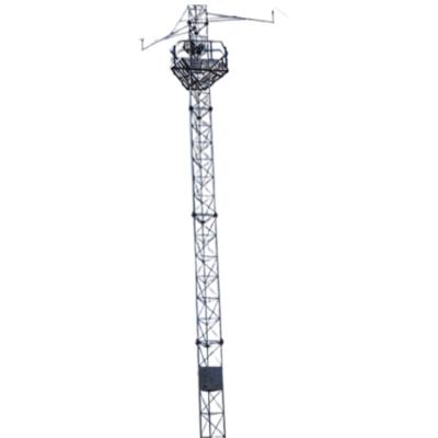 China Mobile Self Supporting Mast Tower For Signal Transmission Triangle Antenna Guyed Mast Tower zu verkaufen