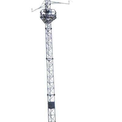 China 80M Telecommunication Angle Steel Tower Mobile Self Supporting Mast Tower For Signal Transmission for sale