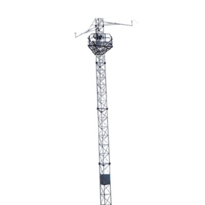 China Antenna Communication Tower Telecommunication Antenna Mast Communication Steel Antenna Lattice Tower zu verkaufen