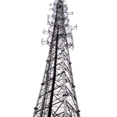 China China factory produces high quality microwave communication tower telecom pole cellular tower zu verkaufen