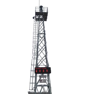 China Monitoring Monopole Tower Meteorological Monitoring Tower Observe Observation Tower for sale