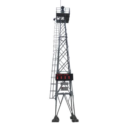 China Steel metal communication single-pole tower 20m high mobile communication tower zu verkaufen