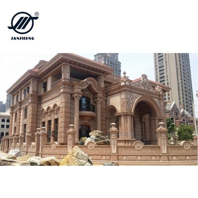 China Modern Private Custom Villa Exterior Wall Decoration Indian Roman Exterior Columns Cheap Granite for sale